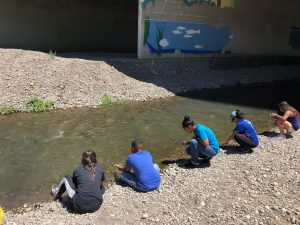 Students at Guadalupe Park Conservancy