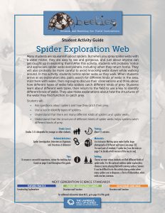 Spider Activity Instructor Guide